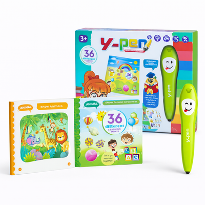 Y-Pen Interactive Learning Set – Learn, Listen & Explore Through Play