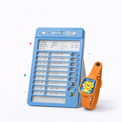 Kids Habit Tracker Board + watch Combo | Daily Routine & Time Awareness Kit
