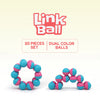Link Ball Toy for Kids | 20 PCS Travel-Friendly Learning Set