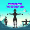 ROBOMAN Action Toy Figure with 24 Activity Cards – Flexible & Interactive Play for Kids (3+ Years)