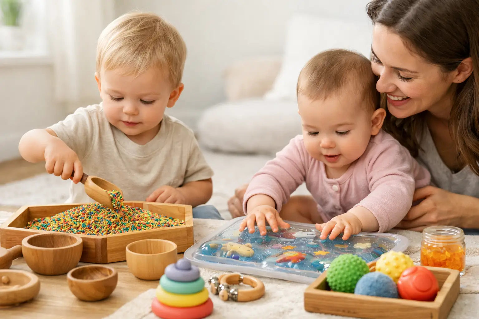 12 Sensory Play Ideas for Infants 0-2