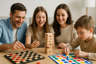 18 Screen-Free Family Game Ideas That Stick