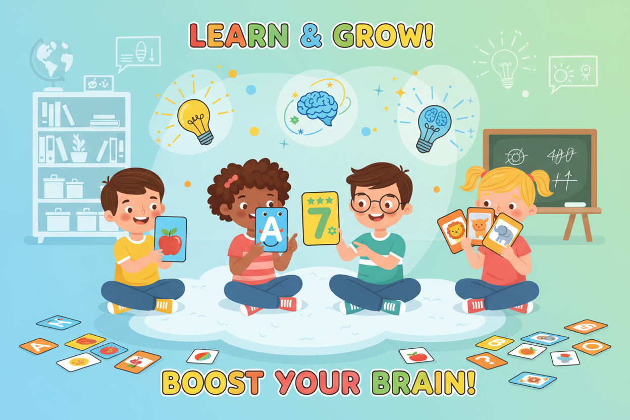 🧠 Why Flash Cards Boost Memory in Kids