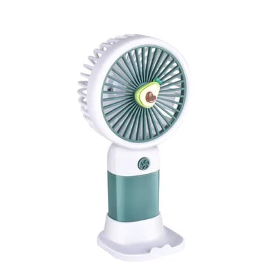 Mini Handheld Fan, Lightweight Hand Fan for Women Cute Design 3 Speed Strong Wind Portable Fan, USB Rechargeable Fan Personal Fan for Indoor Outdoor Travel Makeup