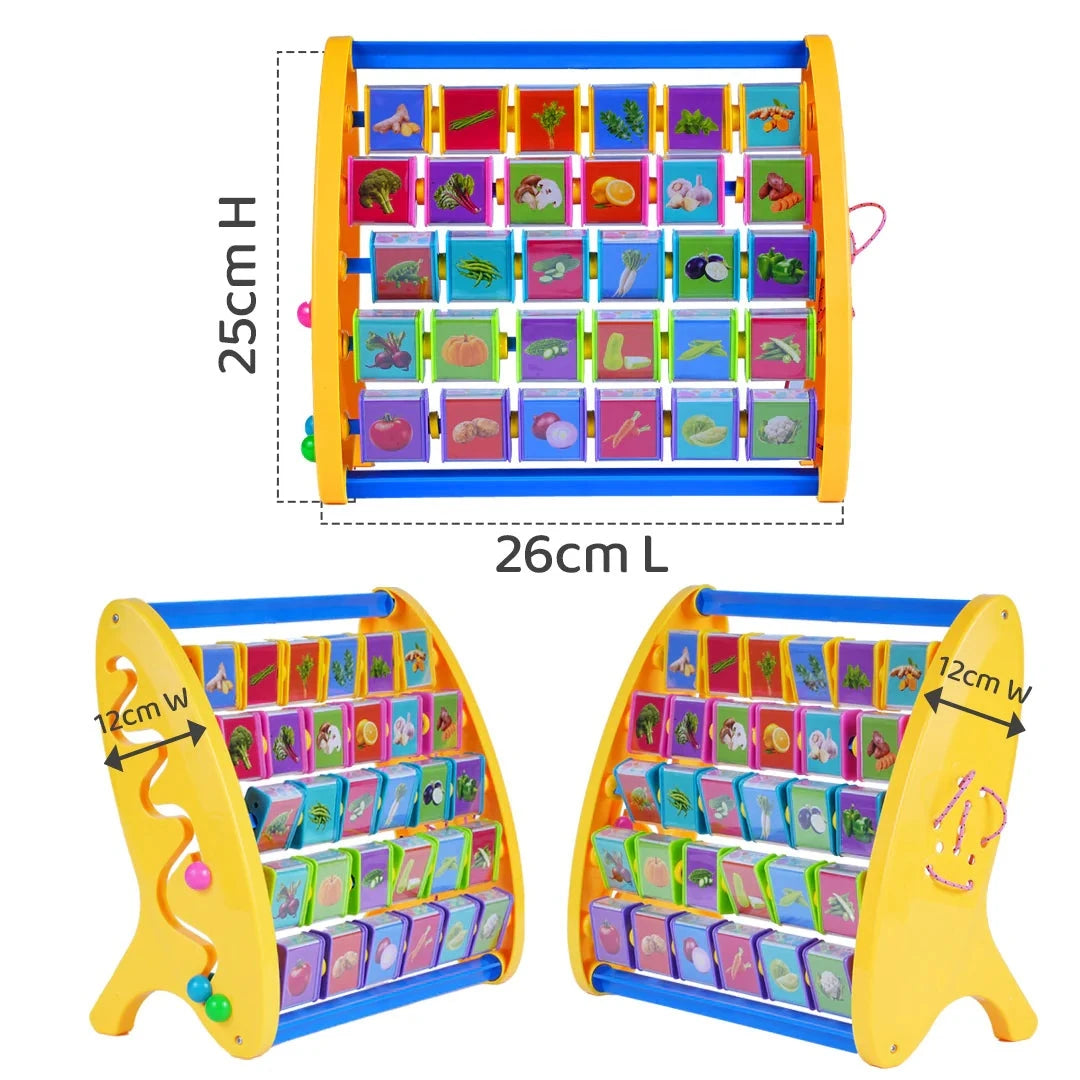 Educational Abacus for Kids - Colorful Learning Toy for Early Math ...
