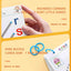 Magical Tracing Workbook Set 64 Pages Alphabet & Number Writing Practice Book for Kids Reusable Handwriting Pen Control Training for Preschool Learning