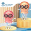 Dancing Jellyfish Toy with LED Lights, Musical Octopus for Kids, 360° Rotating Tentacles, Interactive Dancing Jelly Fish Toy, Random Colour