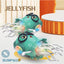 Dancing Jellyfish Toy with LED Lights, Musical Octopus for Kids, 360° Rotating Tentacles, Interactive Dancing Jelly Fish Toy, Random Colour