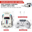 Skool Box Drifting RC Car for Kids | 2.4GHz Remote Control Racing Car with LED Lights Sound Effects | 360° Spins Follow and Escape Modes Sensor Control Auto Demo Toy Vehicle for Boys & Girls
