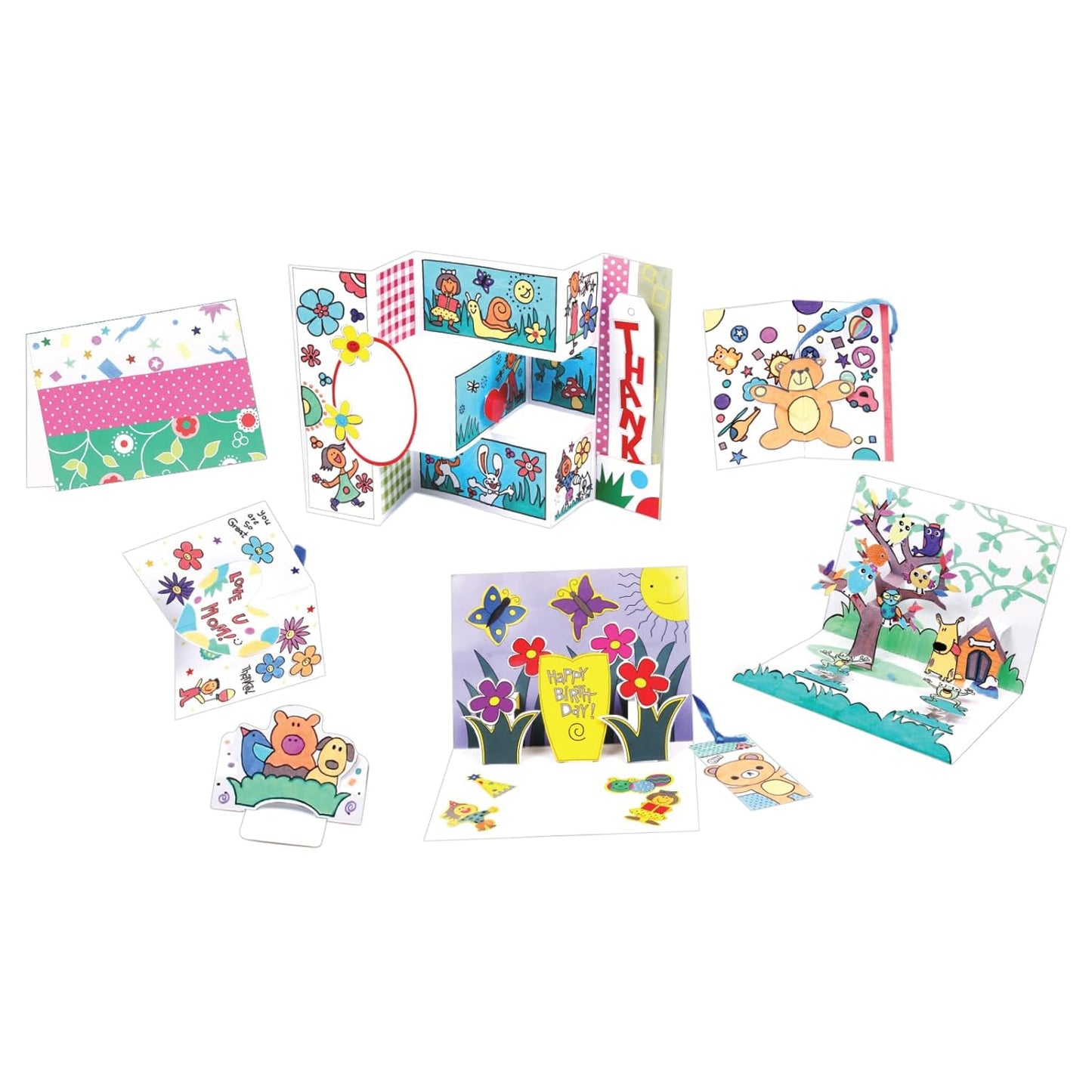 Funskool Handicraft Pop Up Greeting Card, Multicolor