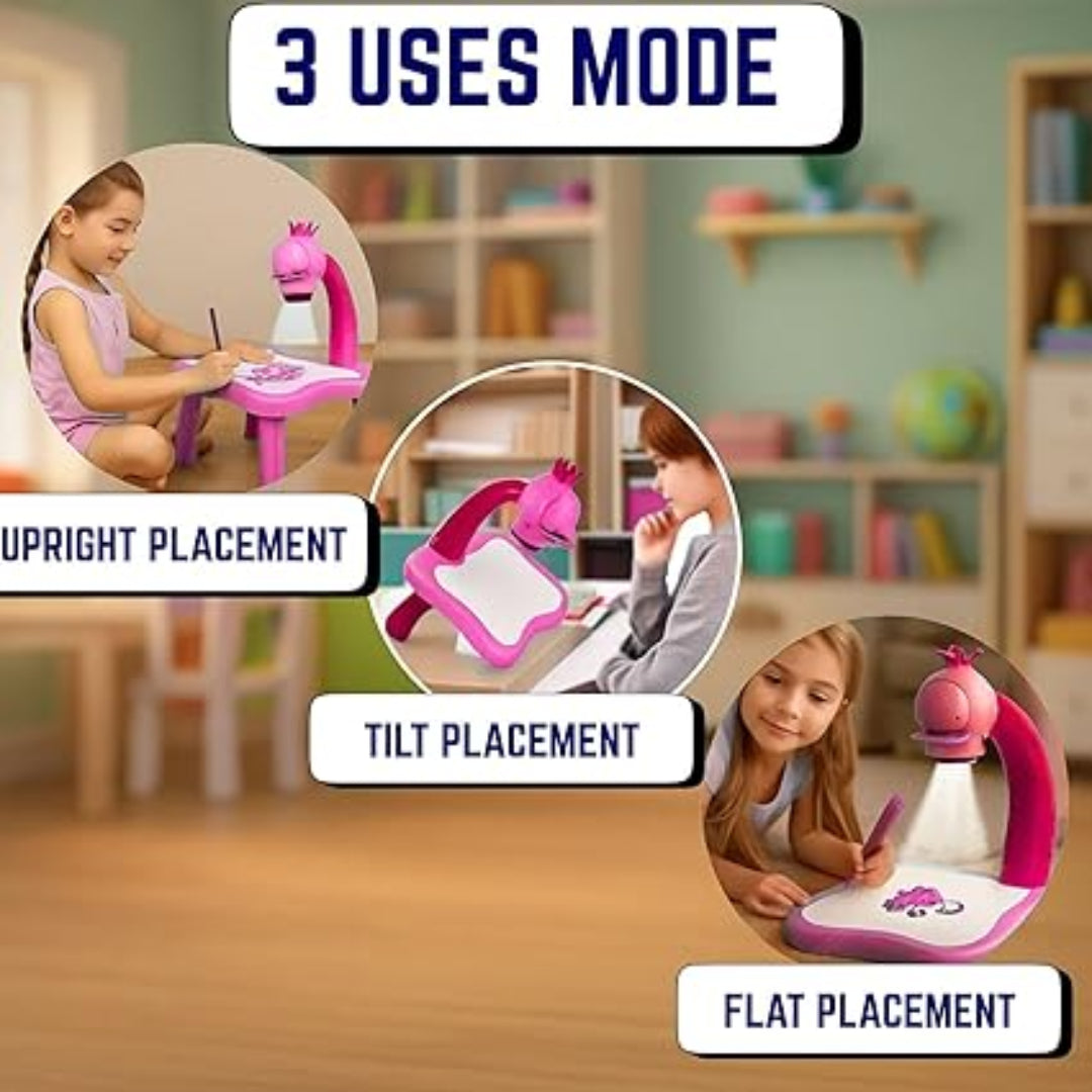 Product with multiple usage modes shown in a home setting