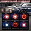 Rc Drift Cars for Adults, 1/16 Remote Control Car, 35Km/h High Speed Fast RC Car for Adults, 2.4GHz with 7 Modes LED Lights Racing RC Drifting Car, Multicolor