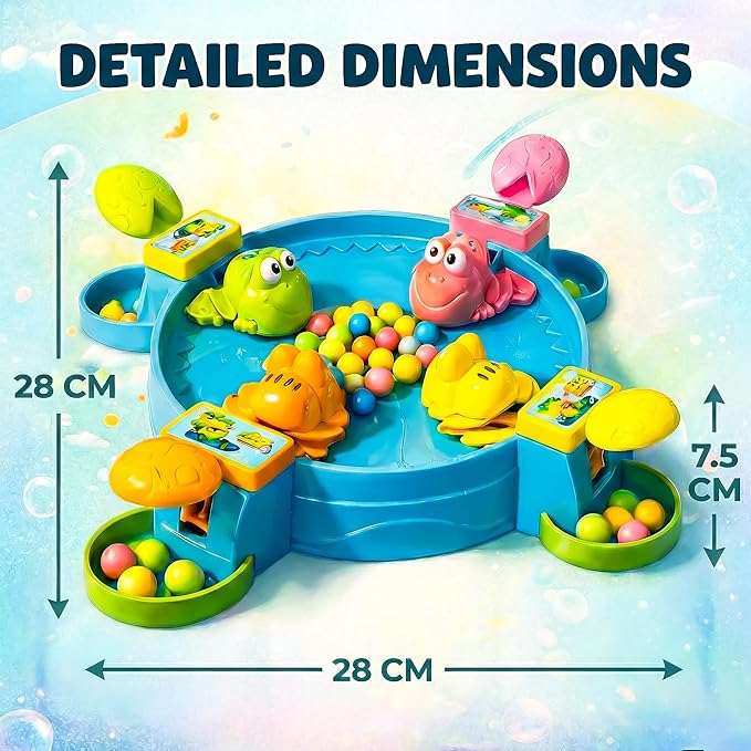 Hungry Froggy Frenzy: The Fast-Paced Bead-Chomping Game