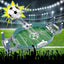 Kidology Mini Football Tabletop Game Set, Soccer Pinball Game for All Ages Indoor Portable Table Top Desktop Sport Board Games for Kids, Adults - Gifts for Boys, & Men, Multicolour