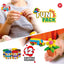 Funskool Fundough Fun Pack, 12 tubs of Dough, 50gms Each, Toys for Kids, Shaping, Sculpting, 3 Years and Above, Multicolour