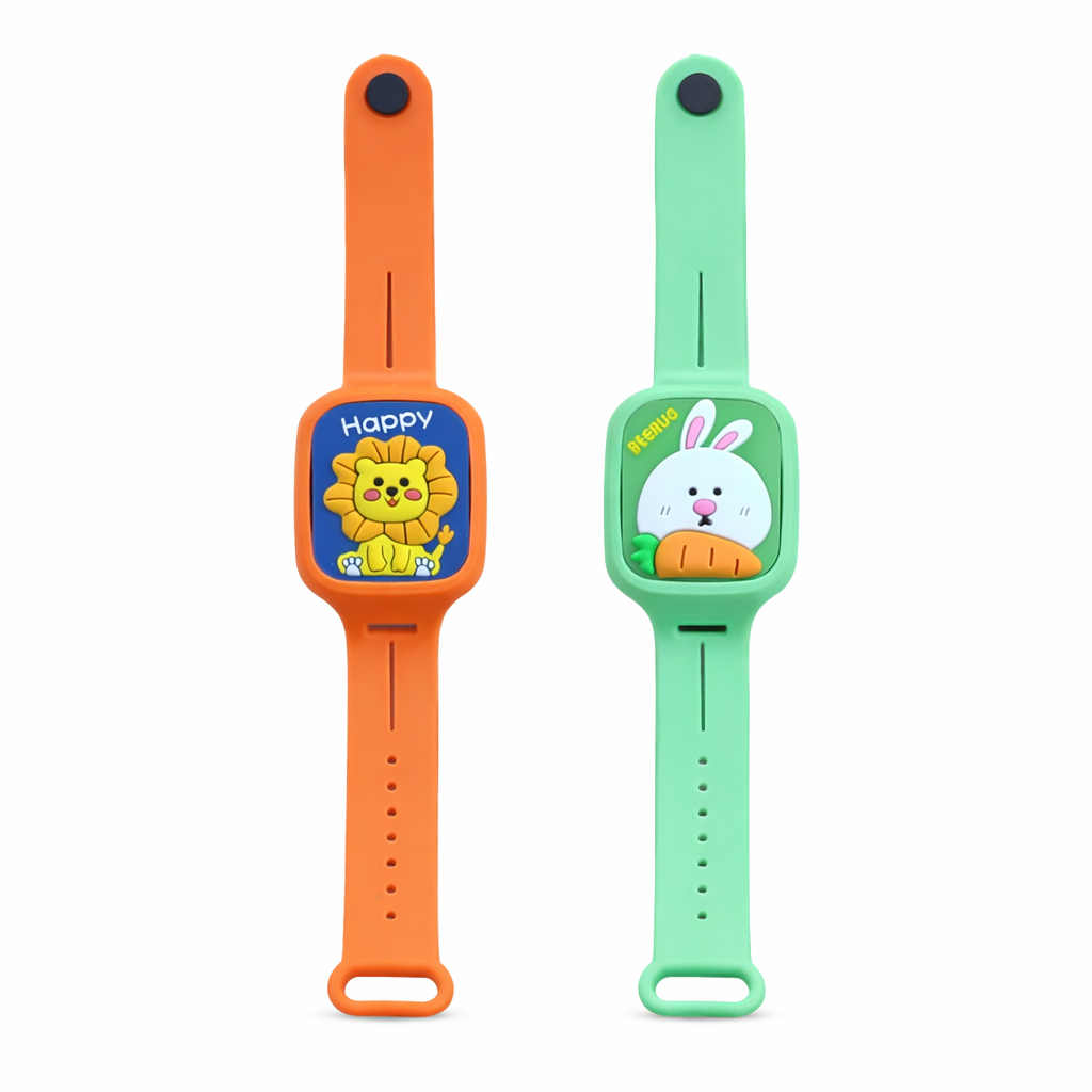 Kids Cartoon Character Silicone Wristband Watch – Colorful Adjustable Strap Digital Watch for Boys & Girls