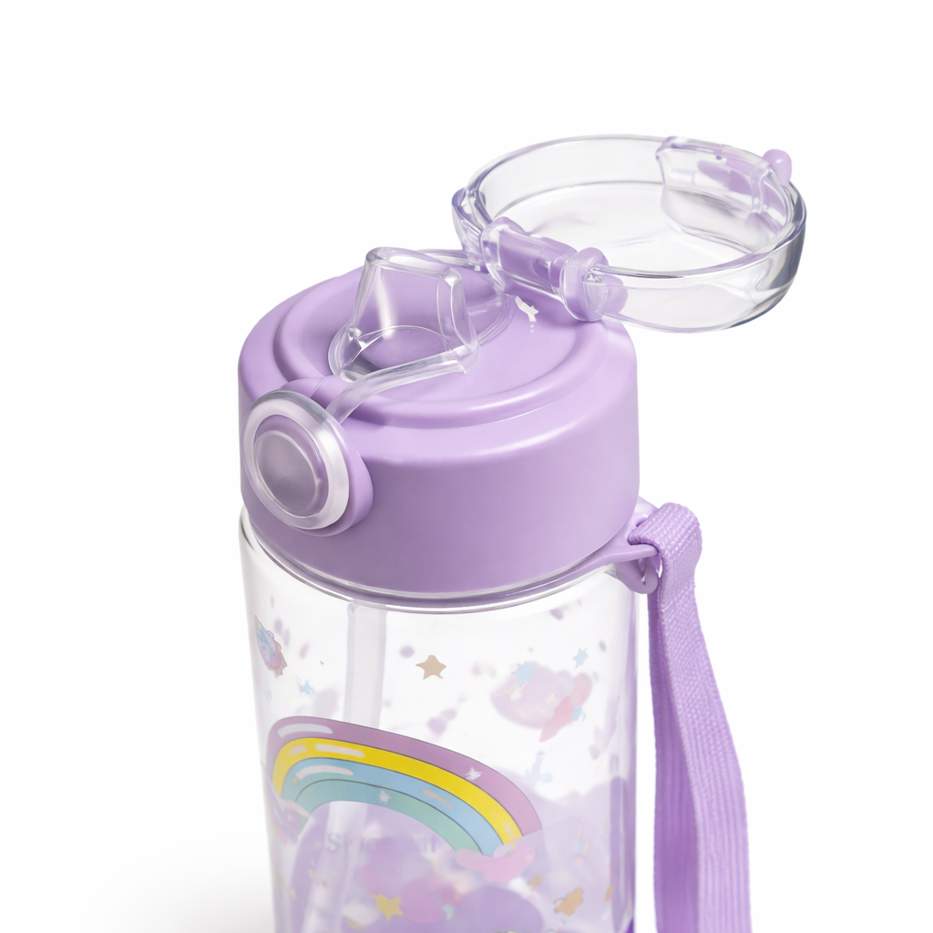Fun space-themed water bottle designed for little explorers on the go