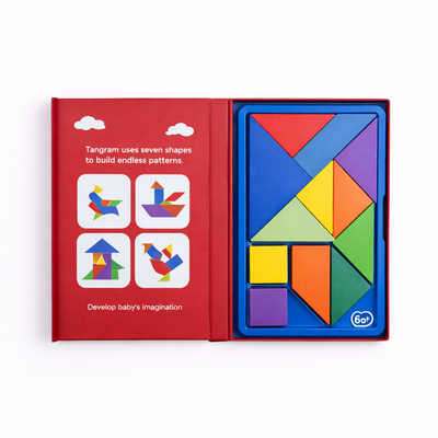Tangram Puzzle Set for Kids | Shape & Color Learning Toy