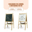 FLYI 2 in 1 Wooden White Board