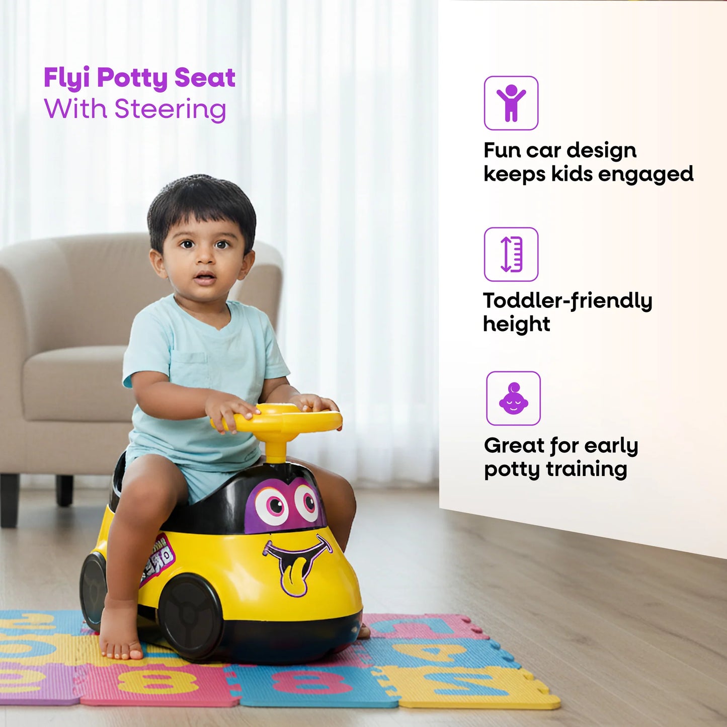 FLYI Brezza Potty Training Seat (1+ Year)