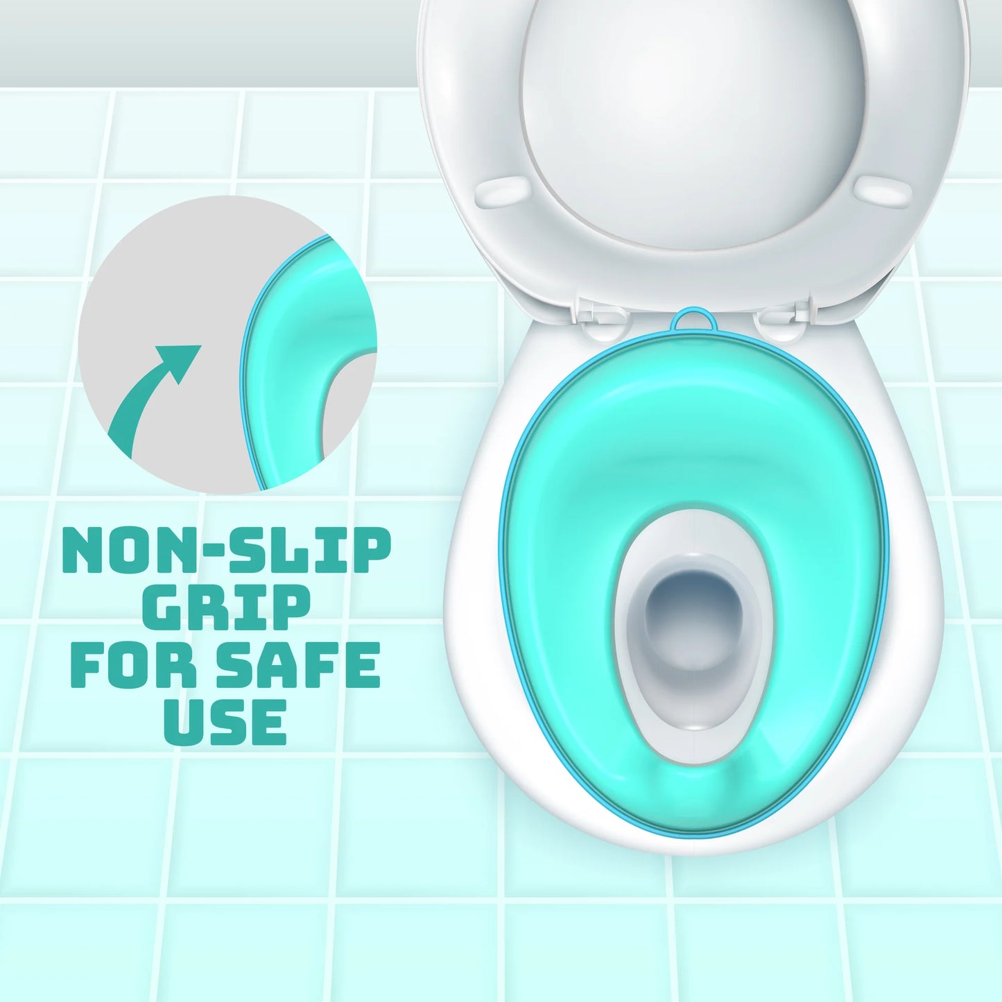 Portable Non-Slip Potty Training Seat for Kids (1–5 Years)