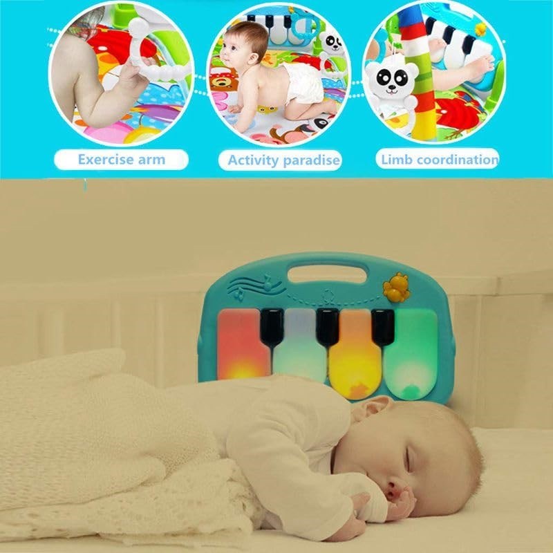 Plastic Piano Baby Gym and Fitness Rack,Toys Buddy Kick and Play Multi-Function ABS High Grade