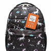 Wowshot "Cosmic Unicorn" School Backpack – Magical Black Galaxy Print with 32L High Capacity for Girls